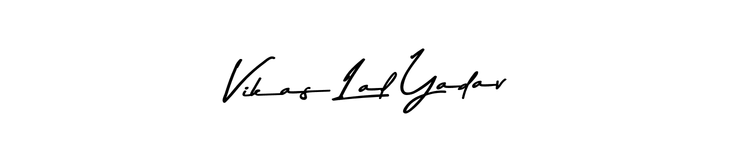 Use a signature maker to create a handwritten signature online. With this signature software, you can design (Asem Kandis PERSONAL USE) your own signature for name Vikas Lal Yadav. Vikas Lal Yadav signature style 9 images and pictures png