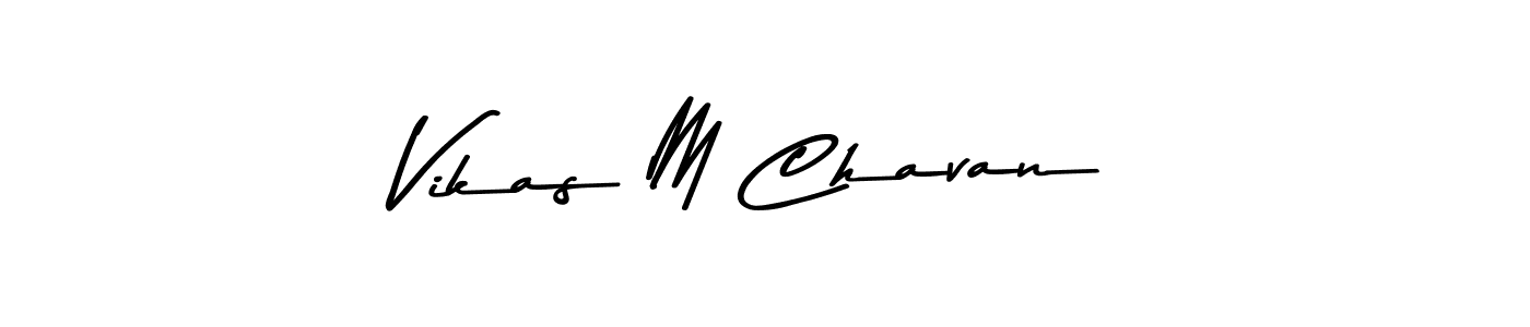Also we have Vikas M Chavan name is the best signature style. Create professional handwritten signature collection using Asem Kandis PERSONAL USE autograph style. Vikas M Chavan signature style 9 images and pictures png