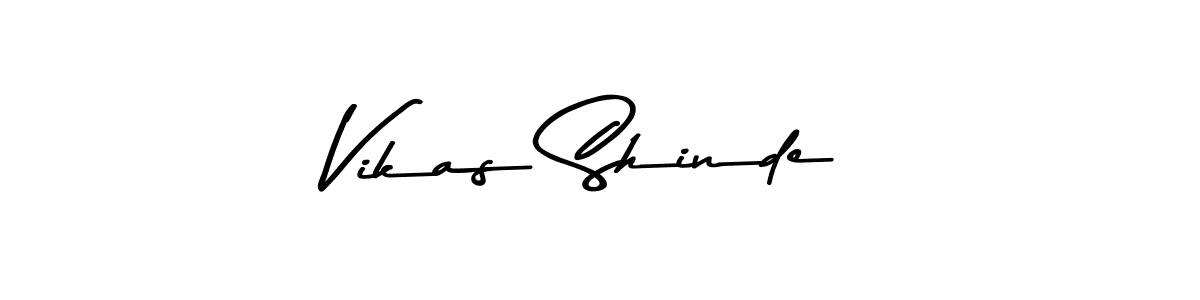 Vikas Shinde stylish signature style. Best Handwritten Sign (Asem Kandis PERSONAL USE) for my name. Handwritten Signature Collection Ideas for my name Vikas Shinde. Vikas Shinde signature style 9 images and pictures png