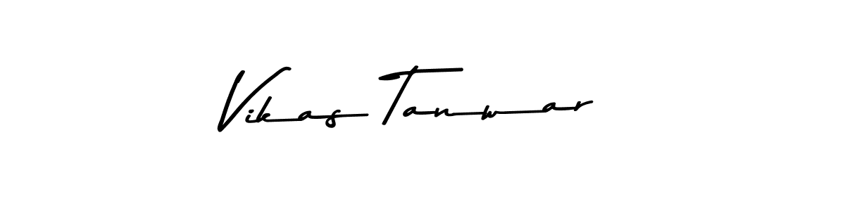 Vikas Tanwar stylish signature style. Best Handwritten Sign (Asem Kandis PERSONAL USE) for my name. Handwritten Signature Collection Ideas for my name Vikas Tanwar. Vikas Tanwar signature style 9 images and pictures png