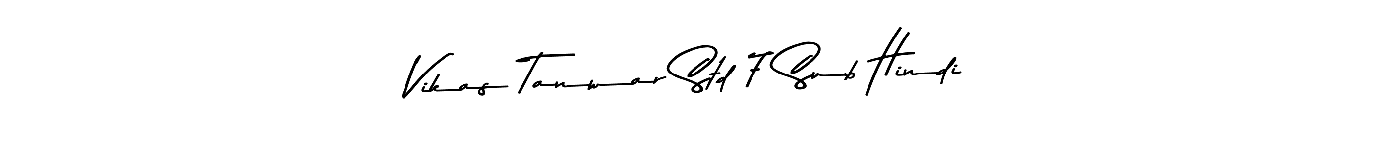 See photos of Vikas Tanwar Std 7 Sub Hindi official signature by Spectra . Check more albums & portfolios. Read reviews & check more about Asem Kandis PERSONAL USE font. Vikas Tanwar Std 7 Sub Hindi signature style 9 images and pictures png
