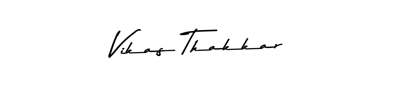 It looks lik you need a new signature style for name Vikas Thakkar. Design unique handwritten (Asem Kandis PERSONAL USE) signature with our free signature maker in just a few clicks. Vikas Thakkar signature style 9 images and pictures png