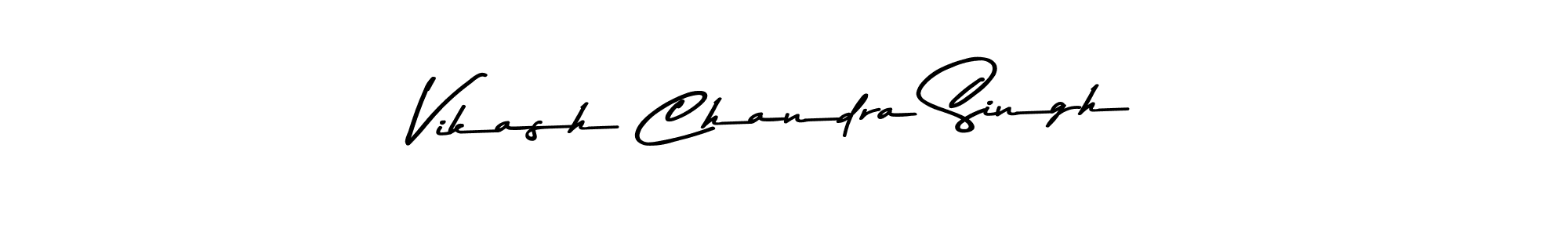 Use a signature maker to create a handwritten signature online. With this signature software, you can design (Asem Kandis PERSONAL USE) your own signature for name Vikash Chandra Singh. Vikash Chandra Singh signature style 9 images and pictures png