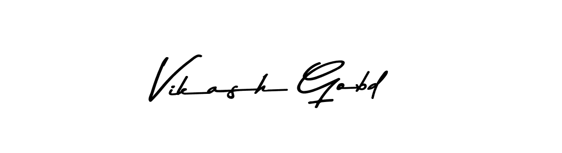 It looks lik you need a new signature style for name Vikash Gobd. Design unique handwritten (Asem Kandis PERSONAL USE) signature with our free signature maker in just a few clicks. Vikash Gobd signature style 9 images and pictures png