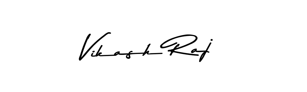 Vikash Raj stylish signature style. Best Handwritten Sign (Asem Kandis PERSONAL USE) for my name. Handwritten Signature Collection Ideas for my name Vikash Raj. Vikash Raj signature style 9 images and pictures png