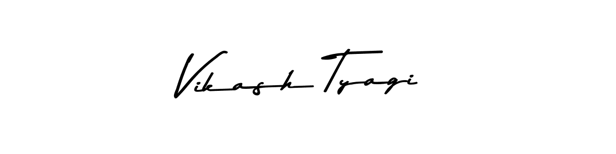 How to make Vikash Tyagi signature? Asem Kandis PERSONAL USE is a professional autograph style. Create handwritten signature for Vikash Tyagi name. Vikash Tyagi signature style 9 images and pictures png
