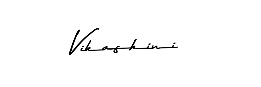 How to make Vikashini signature? Asem Kandis PERSONAL USE is a professional autograph style. Create handwritten signature for Vikashini name. Vikashini signature style 9 images and pictures png