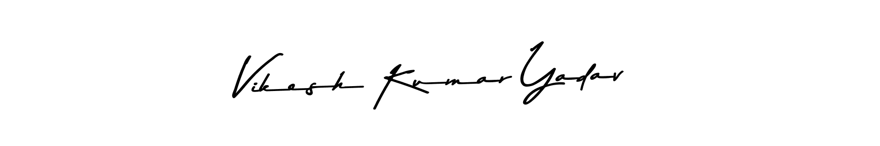 You can use this online signature creator to create a handwritten signature for the name Vikesh Kumar Yadav. This is the best online autograph maker. Vikesh Kumar Yadav signature style 9 images and pictures png