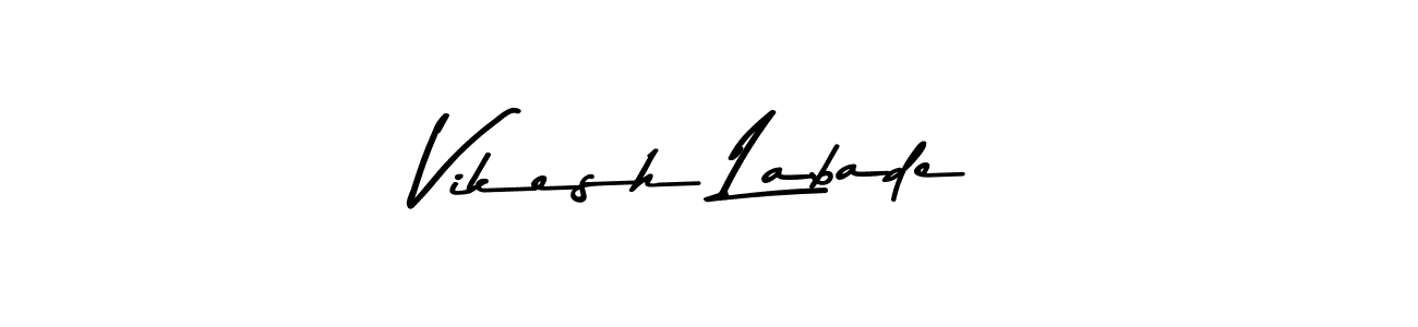 Similarly Asem Kandis PERSONAL USE is the best handwritten signature design. Signature creator online .You can use it as an online autograph creator for name Vikesh Labade. Vikesh Labade signature style 9 images and pictures png
