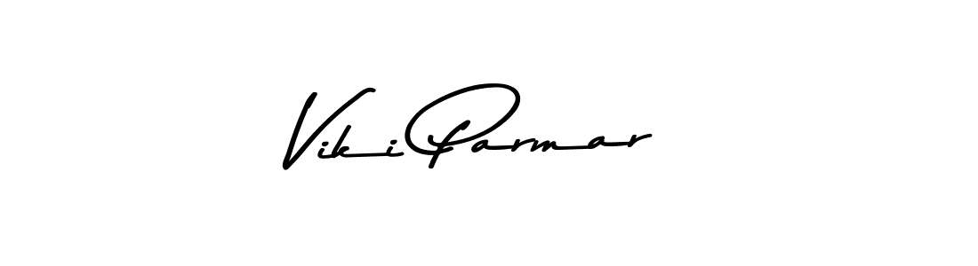 Viki Parmar stylish signature style. Best Handwritten Sign (Asem Kandis PERSONAL USE) for my name. Handwritten Signature Collection Ideas for my name Viki Parmar. Viki Parmar signature style 9 images and pictures png