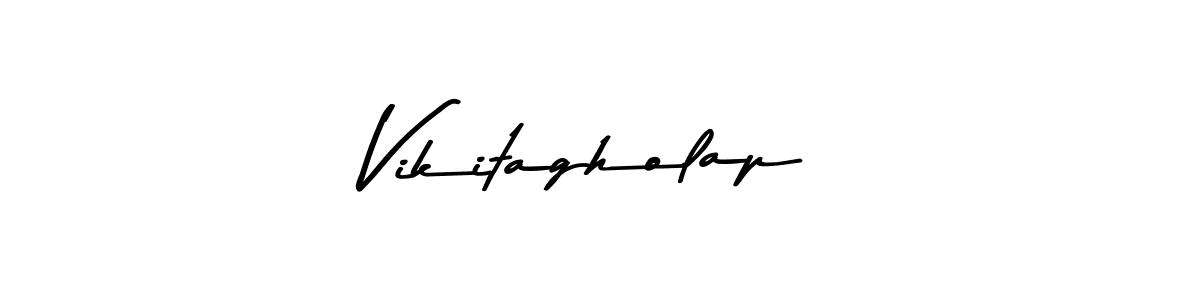 Also we have Vikitagholap name is the best signature style. Create professional handwritten signature collection using Asem Kandis PERSONAL USE autograph style. Vikitagholap signature style 9 images and pictures png