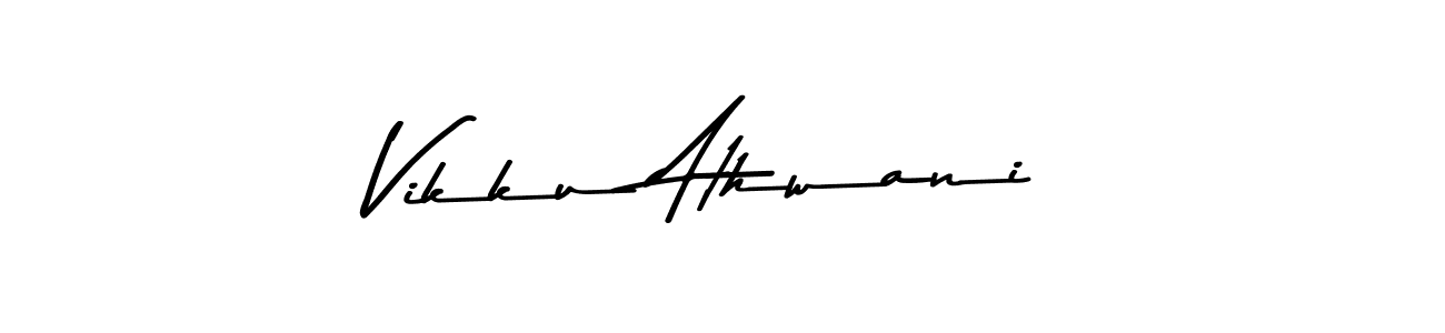 How to make Vikku Athwani signature? Asem Kandis PERSONAL USE is a professional autograph style. Create handwritten signature for Vikku Athwani name. Vikku Athwani signature style 9 images and pictures png