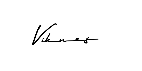 Make a beautiful signature design for name Viknes. Use this online signature maker to create a handwritten signature for free. Viknes signature style 9 images and pictures png