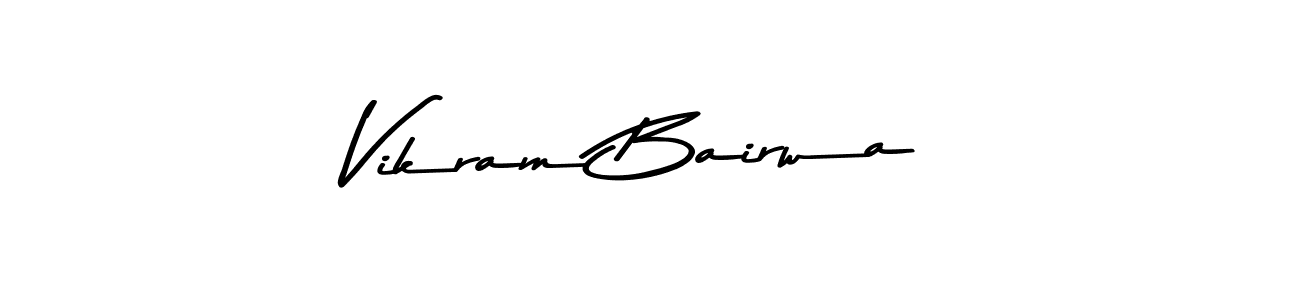 Use a signature maker to create a handwritten signature online. With this signature software, you can design (Asem Kandis PERSONAL USE) your own signature for name Vikram Bairwa. Vikram Bairwa signature style 9 images and pictures png