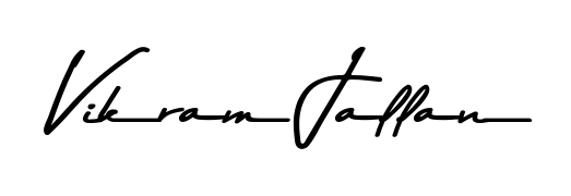 You should practise on your own different ways (Asem Kandis PERSONAL USE) to write your name (Vikram Jallan) in signature. Don't let someone else do it for you. Vikram Jallan signature style 9 images and pictures png