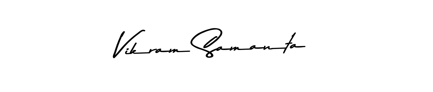 Also You can easily find your signature by using the search form. We will create Vikram Samanta name handwritten signature images for you free of cost using Asem Kandis PERSONAL USE sign style. Vikram Samanta signature style 9 images and pictures png