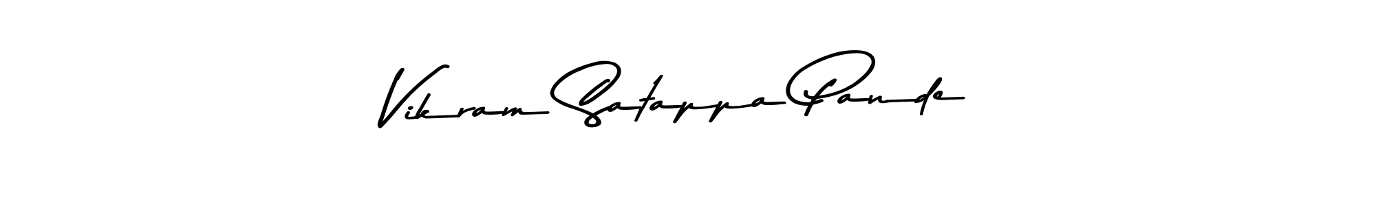 The best way (Asem Kandis PERSONAL USE) to make a short signature is to pick only two or three words in your name. The name Vikram Satappa Pande include a total of six letters. For converting this name. Vikram Satappa Pande signature style 9 images and pictures png