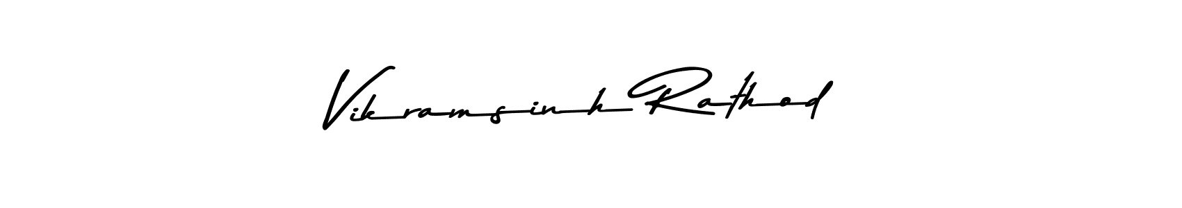 How to make Vikramsinh Rathod signature? Asem Kandis PERSONAL USE is a professional autograph style. Create handwritten signature for Vikramsinh Rathod name. Vikramsinh Rathod signature style 9 images and pictures png