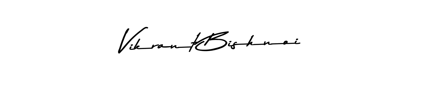How to make Vikrant Bishnoi signature? Asem Kandis PERSONAL USE is a professional autograph style. Create handwritten signature for Vikrant Bishnoi name. Vikrant Bishnoi signature style 9 images and pictures png