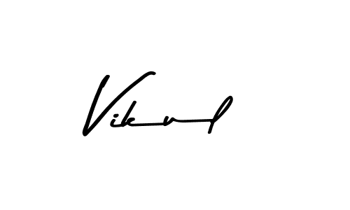 How to Draw Vikul signature style? Asem Kandis PERSONAL USE is a latest design signature styles for name Vikul. Vikul signature style 9 images and pictures png