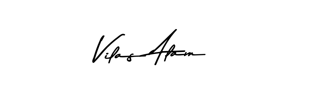 Also we have Vilas Alam name is the best signature style. Create professional handwritten signature collection using Asem Kandis PERSONAL USE autograph style. Vilas Alam signature style 9 images and pictures png