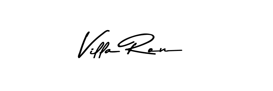 Make a beautiful signature design for name Villa Ron. Use this online signature maker to create a handwritten signature for free. Villa Ron signature style 9 images and pictures png