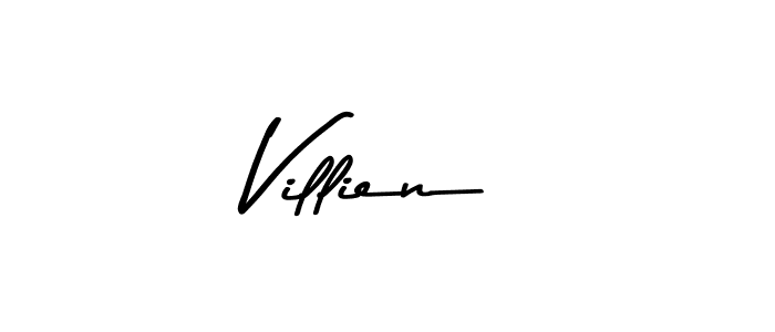 Use a signature maker to create a handwritten signature online. With this signature software, you can design (Asem Kandis PERSONAL USE) your own signature for name Villien. Villien signature style 9 images and pictures png