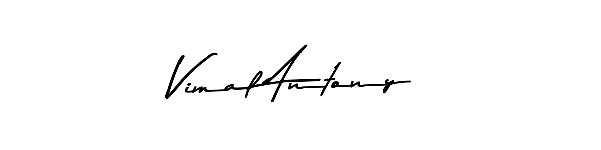 It looks lik you need a new signature style for name Vimal Antony. Design unique handwritten (Asem Kandis PERSONAL USE) signature with our free signature maker in just a few clicks. Vimal Antony signature style 9 images and pictures png