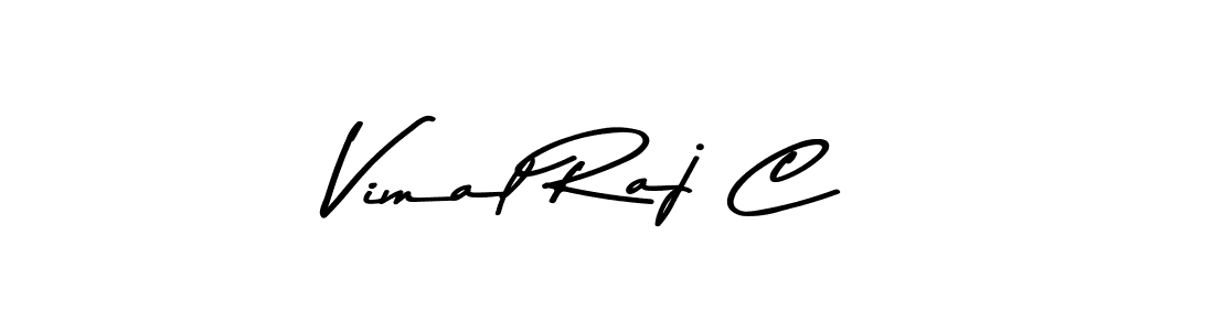 Make a beautiful signature design for name Vimal Raj C. With this signature (Asem Kandis PERSONAL USE) style, you can create a handwritten signature for free. Vimal Raj C signature style 9 images and pictures png