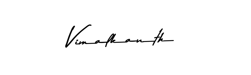 Vimalkanth stylish signature style. Best Handwritten Sign (Asem Kandis PERSONAL USE) for my name. Handwritten Signature Collection Ideas for my name Vimalkanth. Vimalkanth signature style 9 images and pictures png