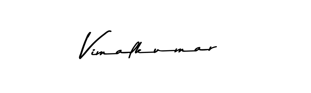 How to make Vimalkumar signature? Asem Kandis PERSONAL USE is a professional autograph style. Create handwritten signature for Vimalkumar name. Vimalkumar signature style 9 images and pictures png