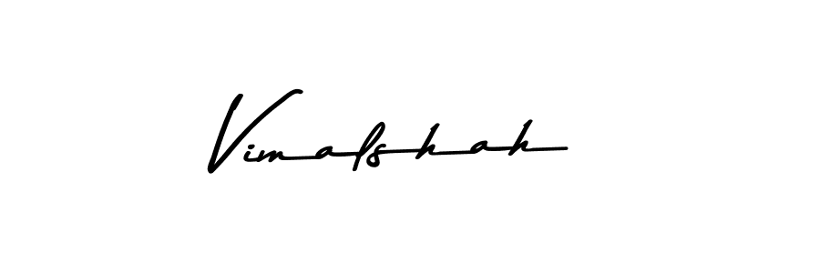 Vimalshah stylish signature style. Best Handwritten Sign (Asem Kandis PERSONAL USE) for my name. Handwritten Signature Collection Ideas for my name Vimalshah. Vimalshah signature style 9 images and pictures png