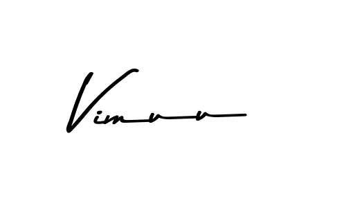 Design your own signature with our free online signature maker. With this signature software, you can create a handwritten (Asem Kandis PERSONAL USE) signature for name Vimuu. Vimuu signature style 9 images and pictures png