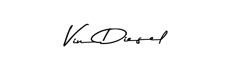 You should practise on your own different ways (Asem Kandis PERSONAL USE) to write your name (Vin Diesel) in signature. don't let someone else do it for you. Vin Diesel signature style 9 images and pictures png