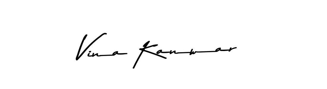 Also You can easily find your signature by using the search form. We will create Vina Kanwar name handwritten signature images for you free of cost using Asem Kandis PERSONAL USE sign style. Vina Kanwar signature style 9 images and pictures png