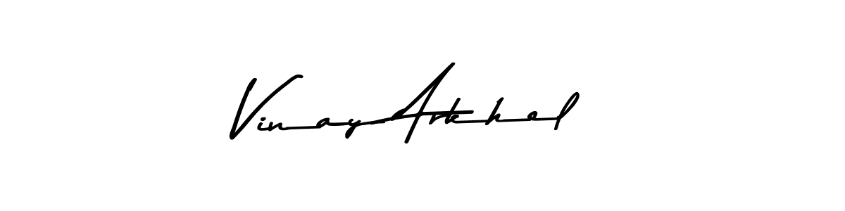 Here are the top 10 professional signature styles for the name Vinay Arkhel. These are the best autograph styles you can use for your name. Vinay Arkhel signature style 9 images and pictures png