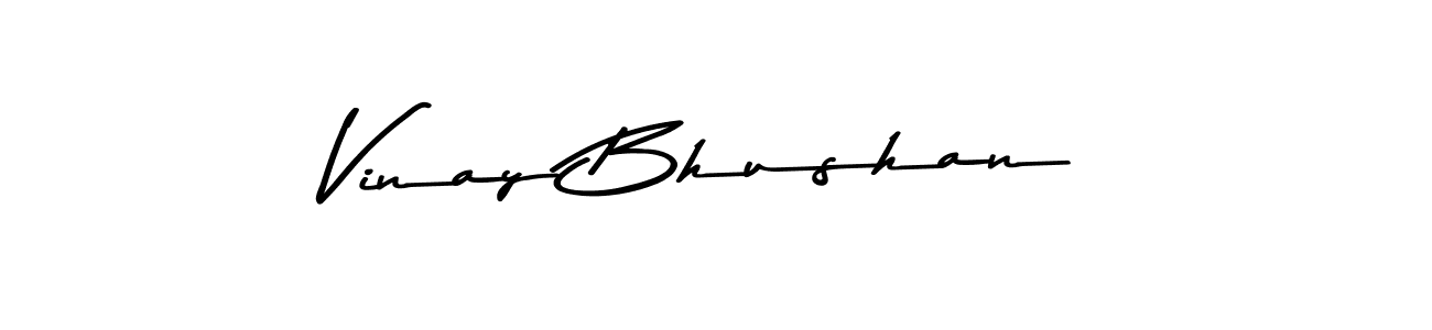 Make a beautiful signature design for name Vinay Bhushan. With this signature (Asem Kandis PERSONAL USE) style, you can create a handwritten signature for free. Vinay Bhushan signature style 9 images and pictures png
