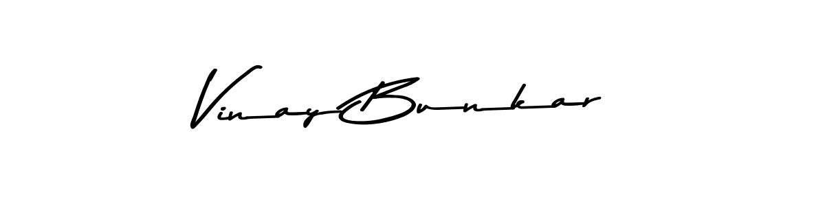 Also You can easily find your signature by using the search form. We will create Vinay Bunkar name handwritten signature images for you free of cost using Asem Kandis PERSONAL USE sign style. Vinay Bunkar signature style 9 images and pictures png
