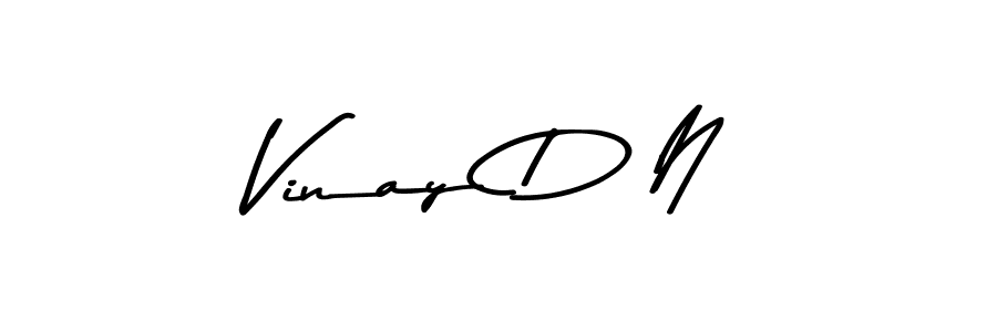 Also You can easily find your signature by using the search form. We will create Vinay D N name handwritten signature images for you free of cost using Asem Kandis PERSONAL USE sign style. Vinay D N signature style 9 images and pictures png