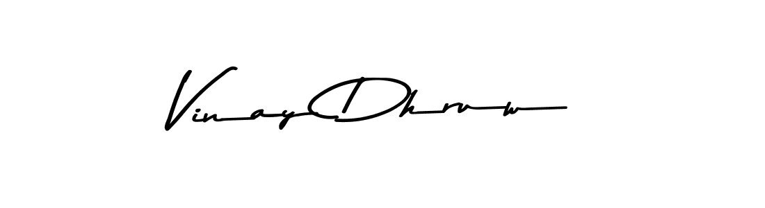 Make a beautiful signature design for name Vinay Dhruw. Use this online signature maker to create a handwritten signature for free. Vinay Dhruw signature style 9 images and pictures png