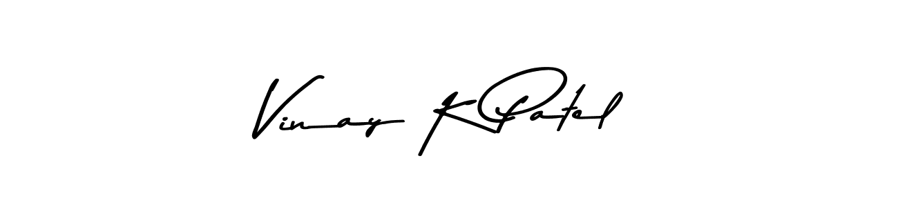 The best way (Asem Kandis PERSONAL USE) to make a short signature is to pick only two or three words in your name. The name Vinay K Patel include a total of six letters. For converting this name. Vinay K Patel signature style 9 images and pictures png