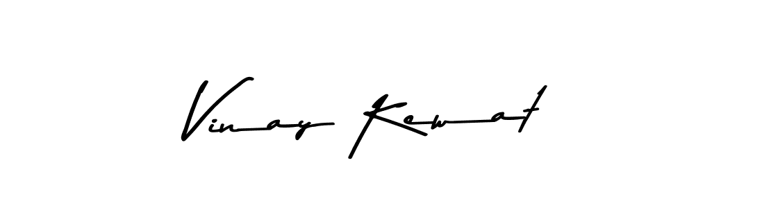 Use a signature maker to create a handwritten signature online. With this signature software, you can design (Asem Kandis PERSONAL USE) your own signature for name Vinay Kewat. Vinay Kewat signature style 9 images and pictures png