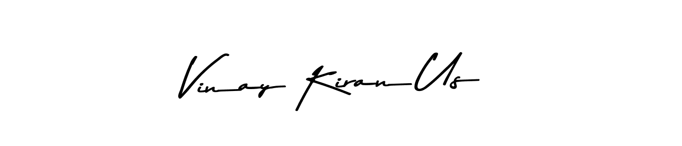 How to Draw Vinay Kiran Us signature style? Asem Kandis PERSONAL USE is a latest design signature styles for name Vinay Kiran Us. Vinay Kiran Us signature style 9 images and pictures png