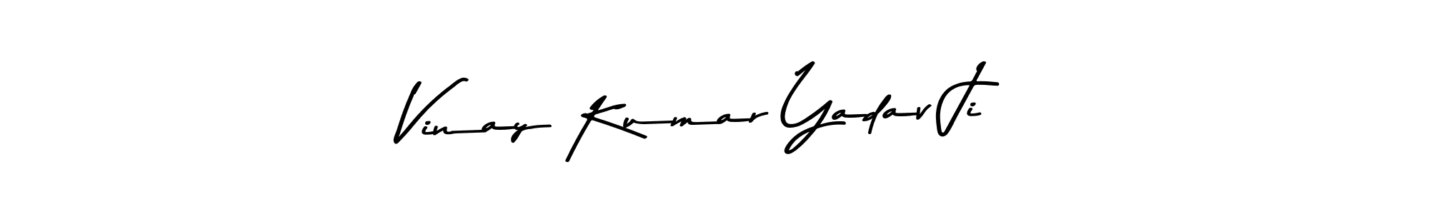 Create a beautiful signature design for name Vinay Kumar Yadav Ji. With this signature (Asem Kandis PERSONAL USE) fonts, you can make a handwritten signature for free. Vinay Kumar Yadav Ji signature style 9 images and pictures png