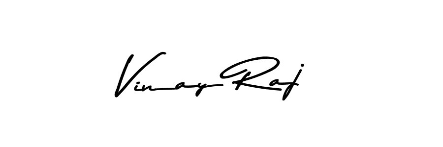 Use a signature maker to create a handwritten signature online. With this signature software, you can design (Asem Kandis PERSONAL USE) your own signature for name Vinay Raj. Vinay Raj signature style 9 images and pictures png