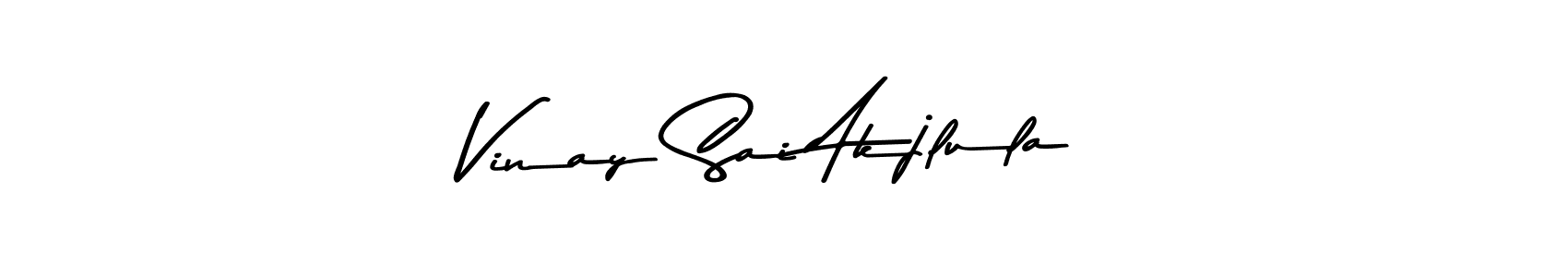 Create a beautiful signature design for name Vinay Sai Akjlula. With this signature (Asem Kandis PERSONAL USE) fonts, you can make a handwritten signature for free. Vinay Sai Akjlula signature style 9 images and pictures png