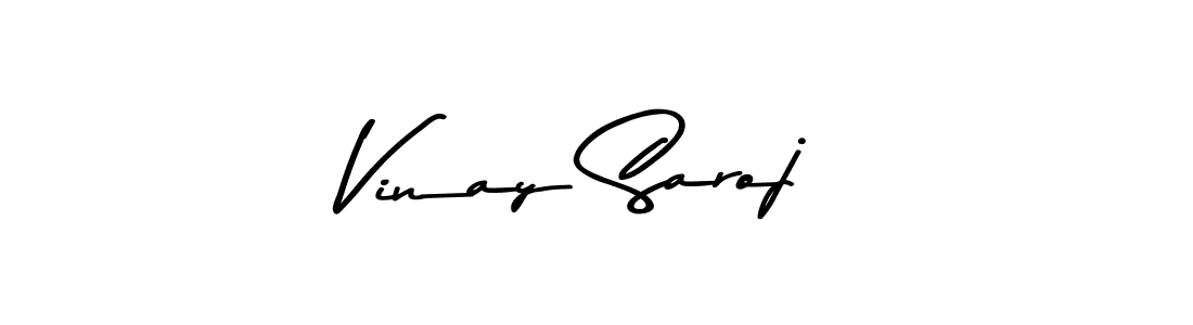 Use a signature maker to create a handwritten signature online. With this signature software, you can design (Asem Kandis PERSONAL USE) your own signature for name Vinay Saroj. Vinay Saroj signature style 9 images and pictures png