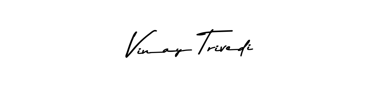 Asem Kandis PERSONAL USE is a professional signature style that is perfect for those who want to add a touch of class to their signature. It is also a great choice for those who want to make their signature more unique. Get Vinay Trivedi name to fancy signature for free. Vinay Trivedi signature style 9 images and pictures png
