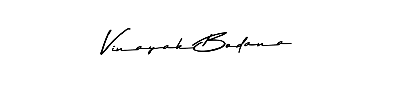 Make a beautiful signature design for name Vinayak Bodana. Use this online signature maker to create a handwritten signature for free. Vinayak Bodana signature style 9 images and pictures png