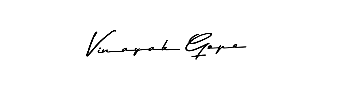 Make a beautiful signature design for name Vinayak Gope. Use this online signature maker to create a handwritten signature for free. Vinayak Gope signature style 9 images and pictures png